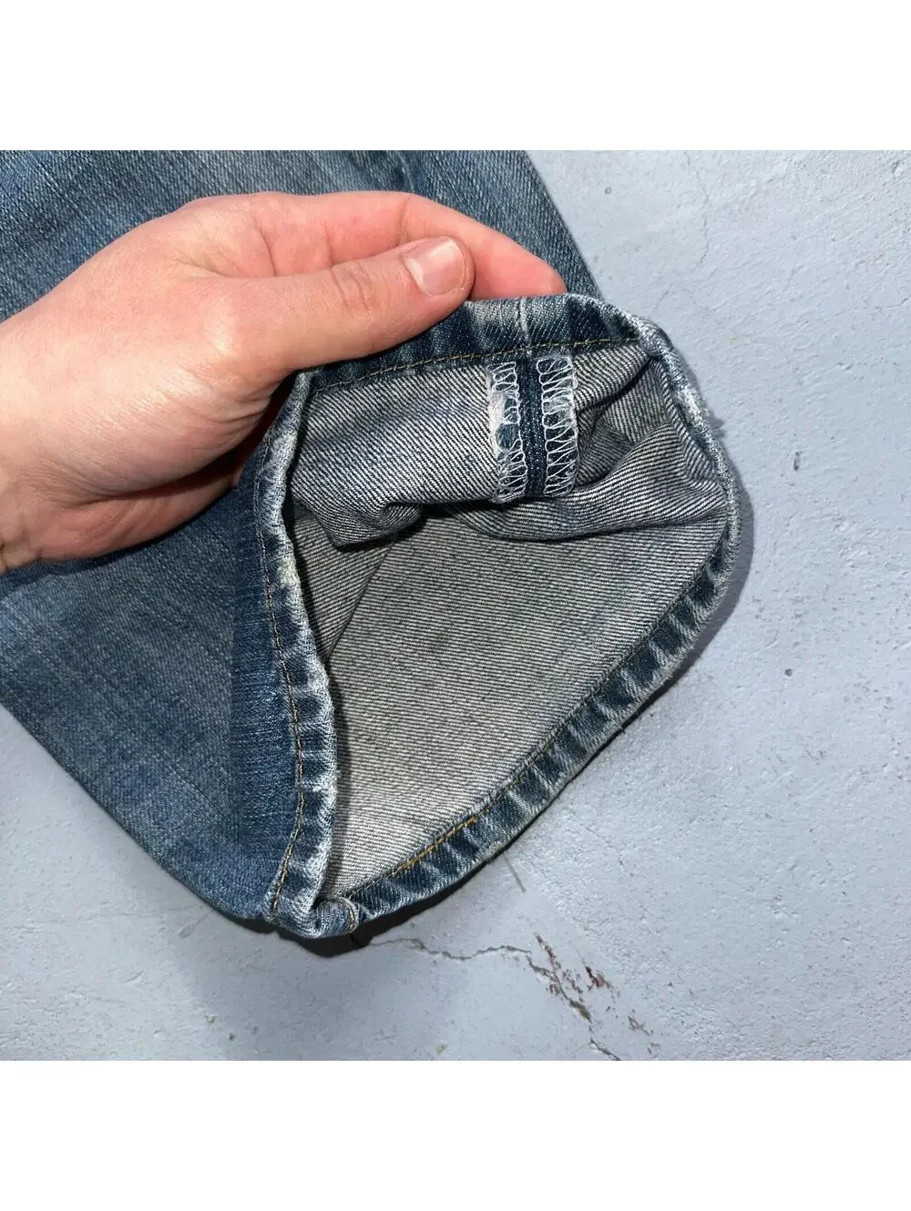 Levis 501 Vintage Y2K XX Straight Leg Jeans Blue Med Wash 36x30 Act 35x29